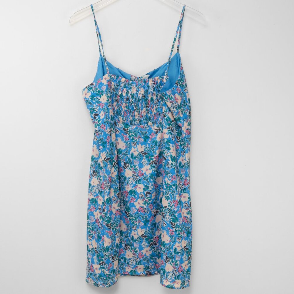 Greylin Silvan Cami Dress Floral Sleeveless Mini Blue Pink Size Large New - Picture 2 of 6